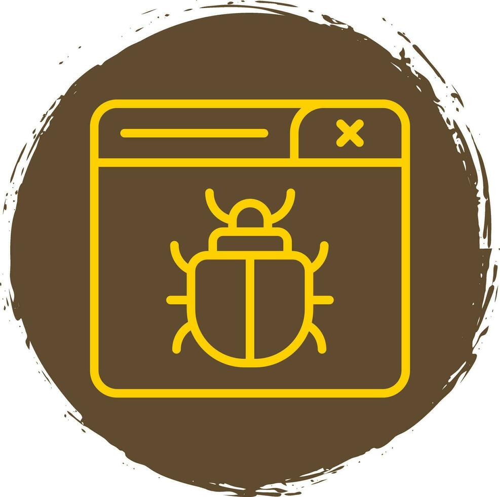 Bug Vector Icon Design