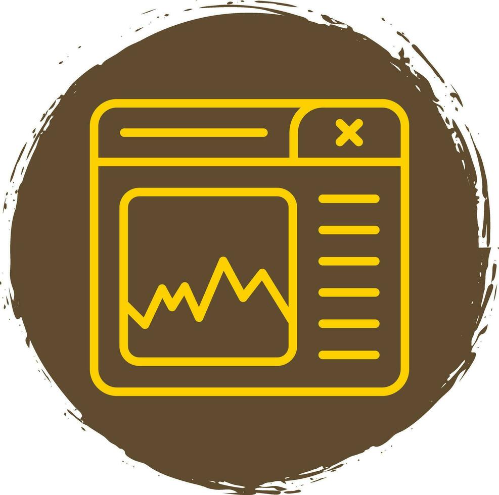 Graph Vector Icon Design