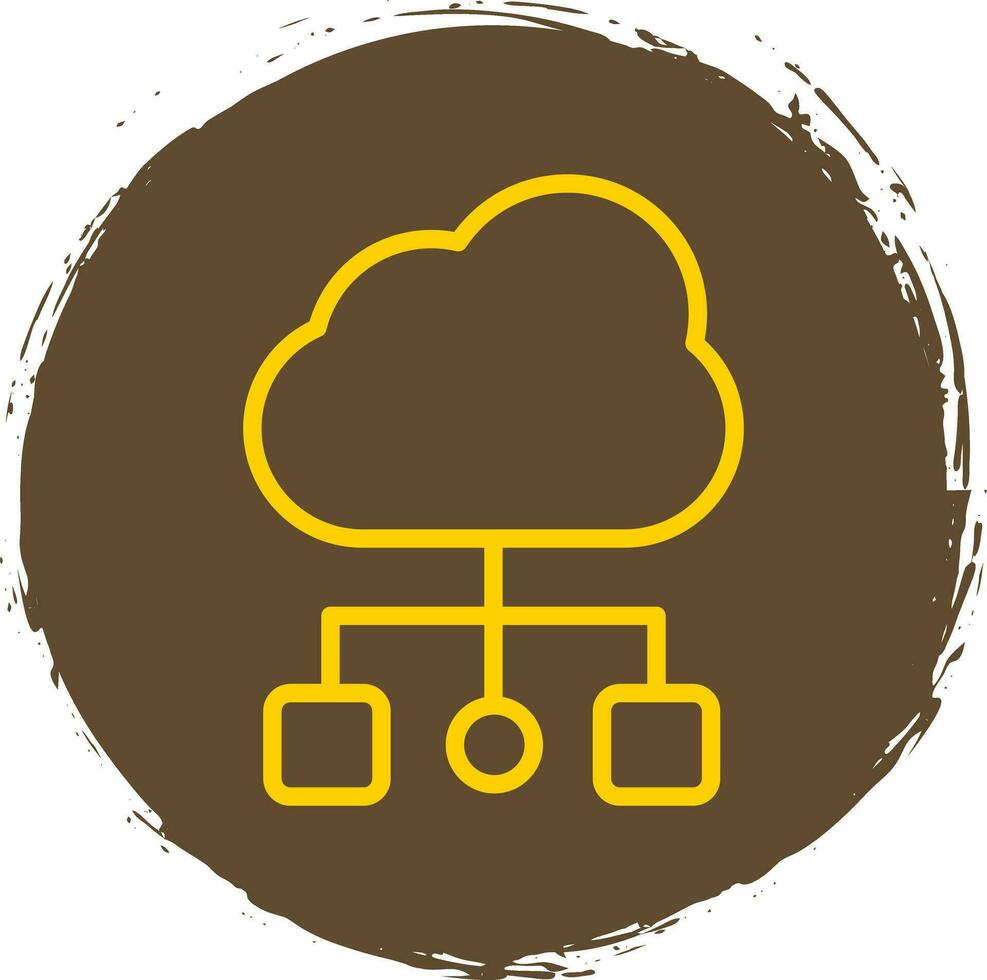 Cloud Computing Vector Icon Design