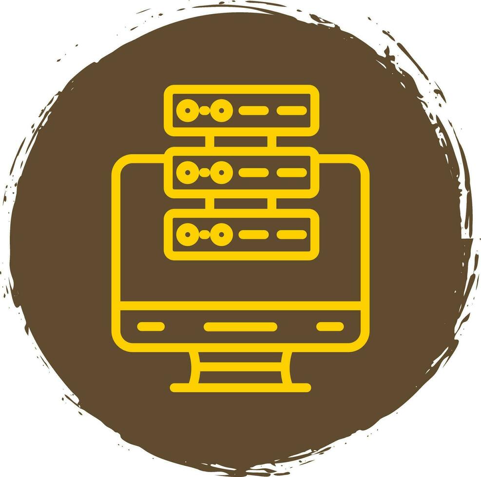 Monitor Vector Icon Design