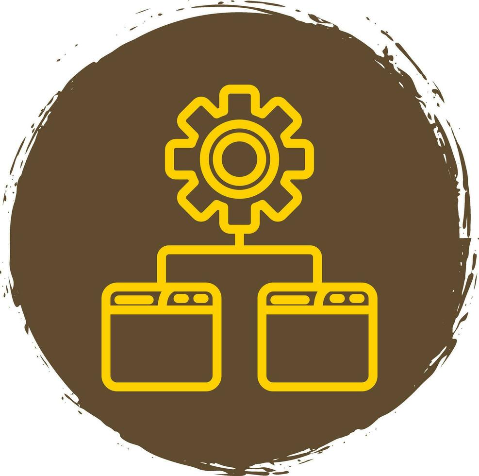 Batch Processing Vector Icon Design