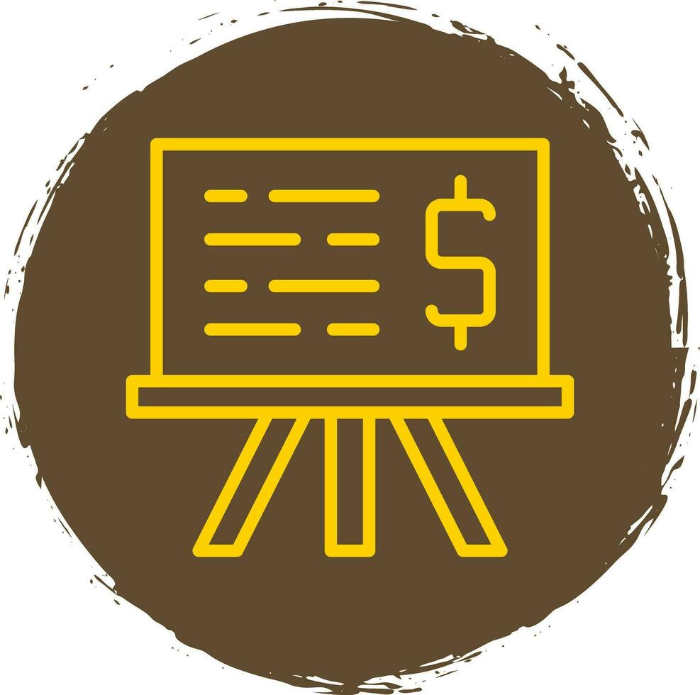 Presentation Vector Icon Design