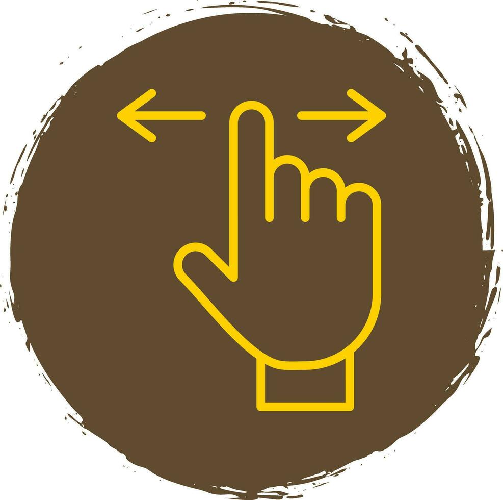 Swipe Vector Icon Design