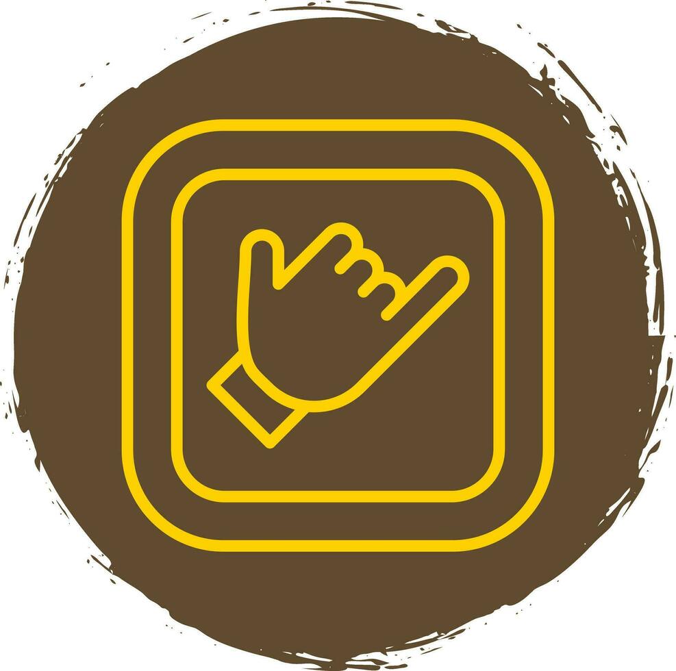 Little Finger Vector Icon Design
