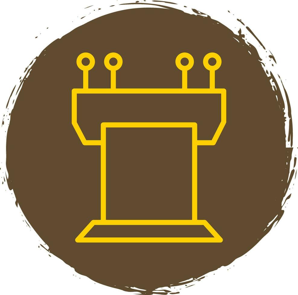 Podium Vector Icon Design