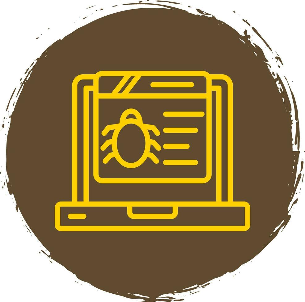 Bug Vector Icon Design
