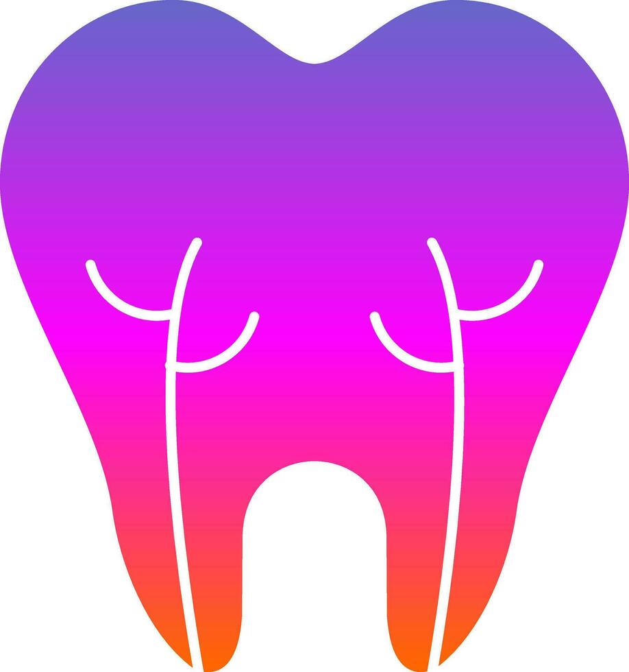 Root Canal Vector Icon Design