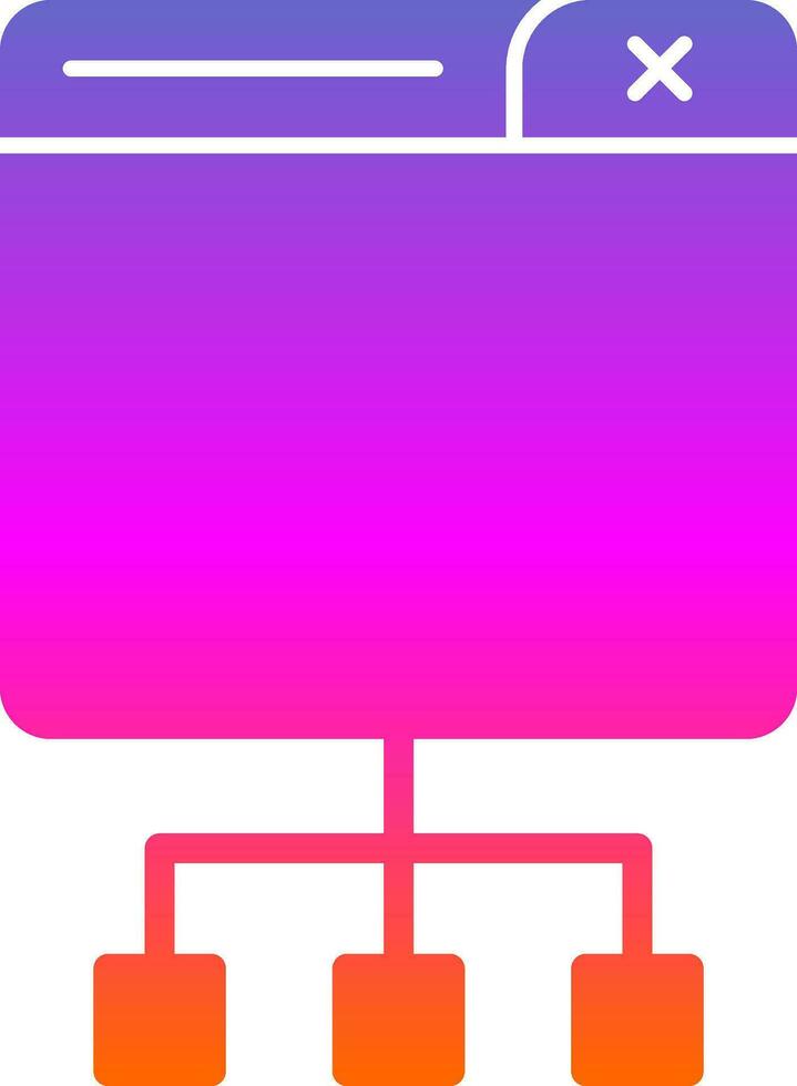 Network Vector Icon Design