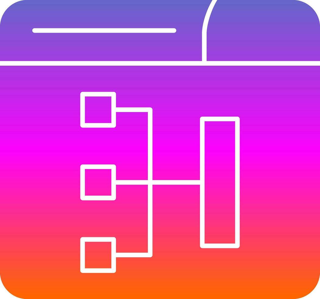 Site Map Vector Icon Design