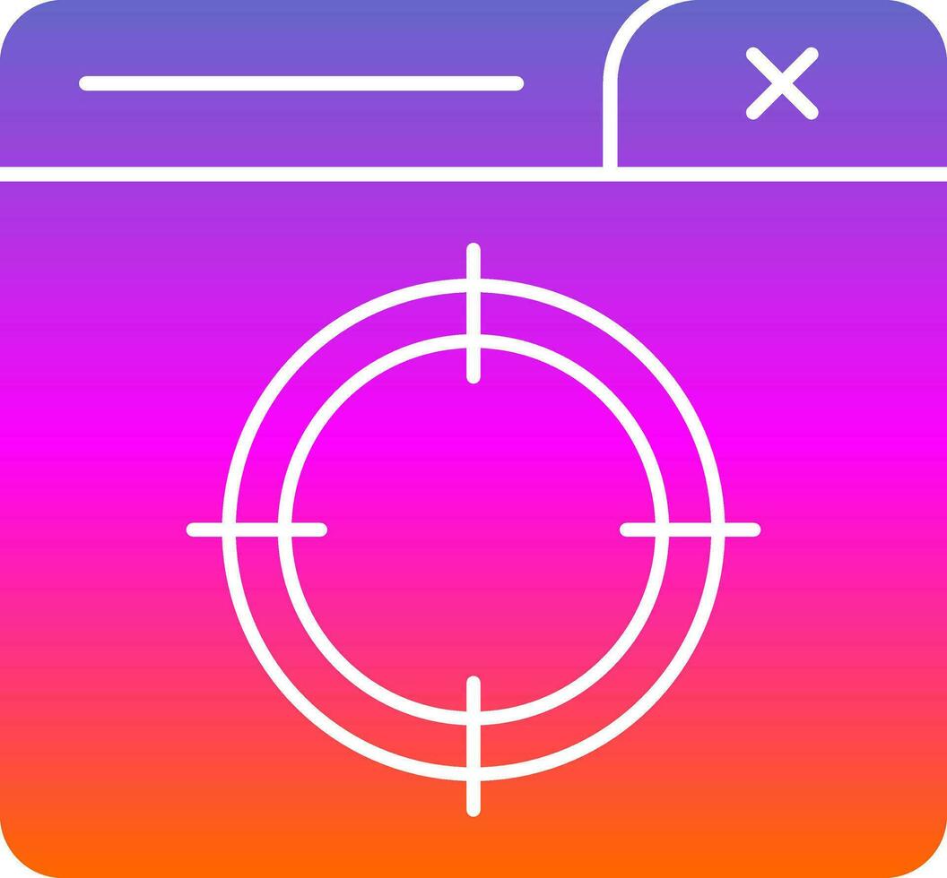 Targeting Vector Icon Design