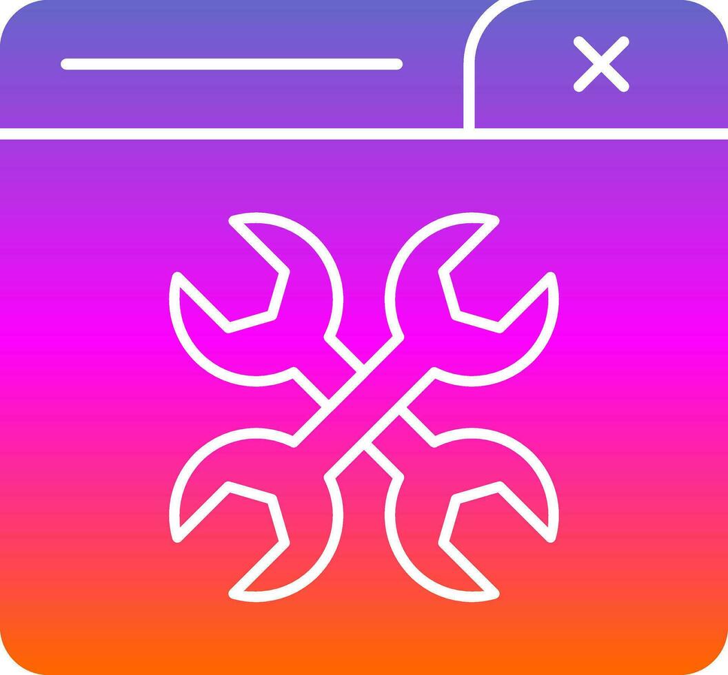 Maintenance Vector Icon Design