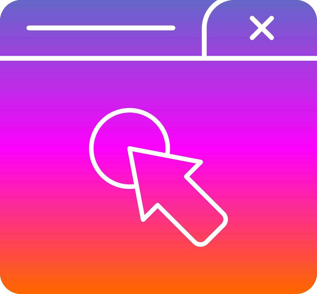 Click Vector Icon Design