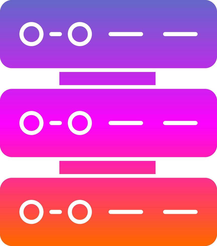 Server Vector Icon Design