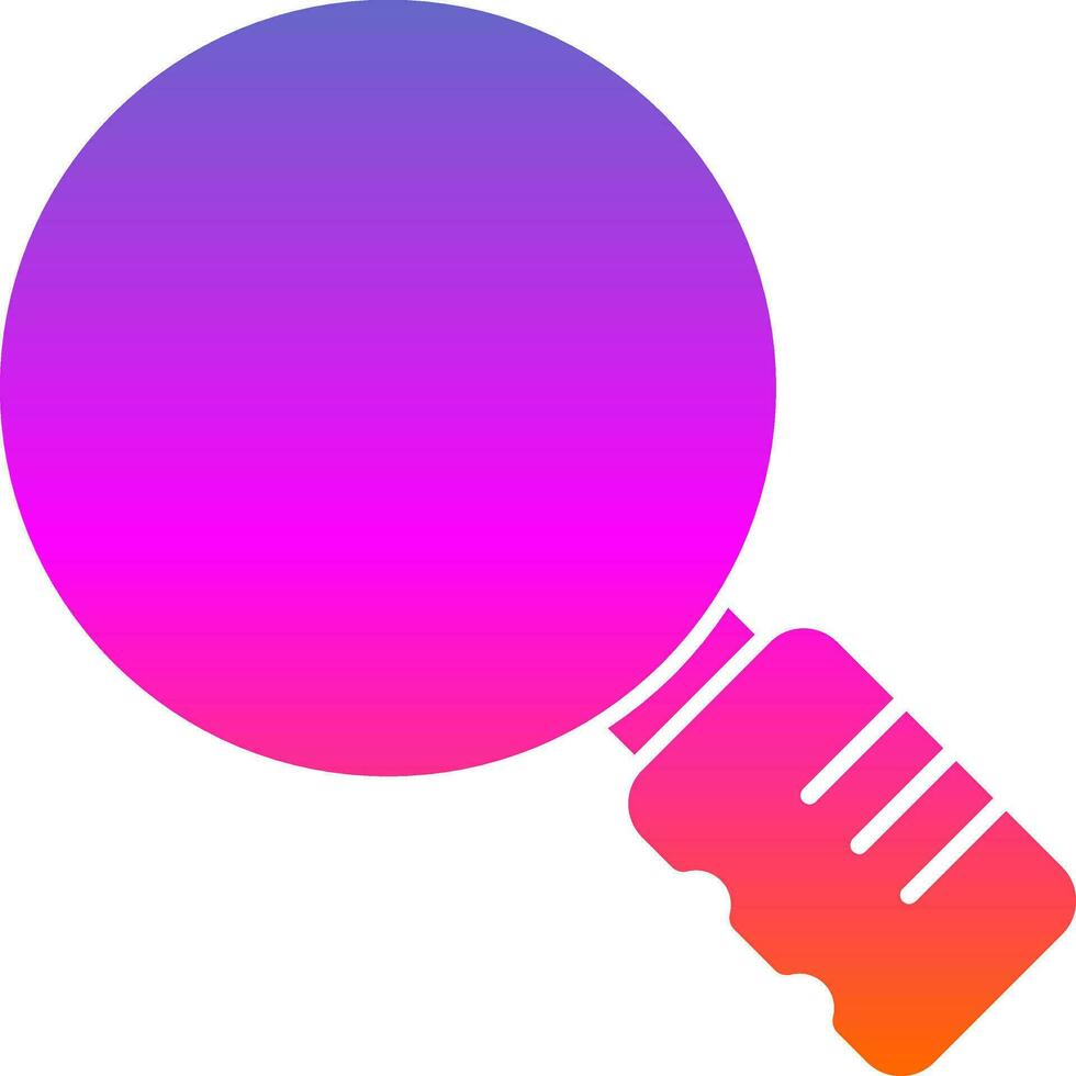 Magnifying Vector Icon Design