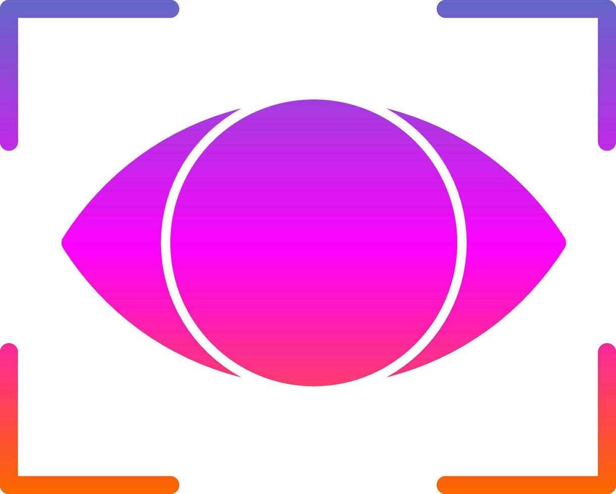 diseño de icono de vector de ojo