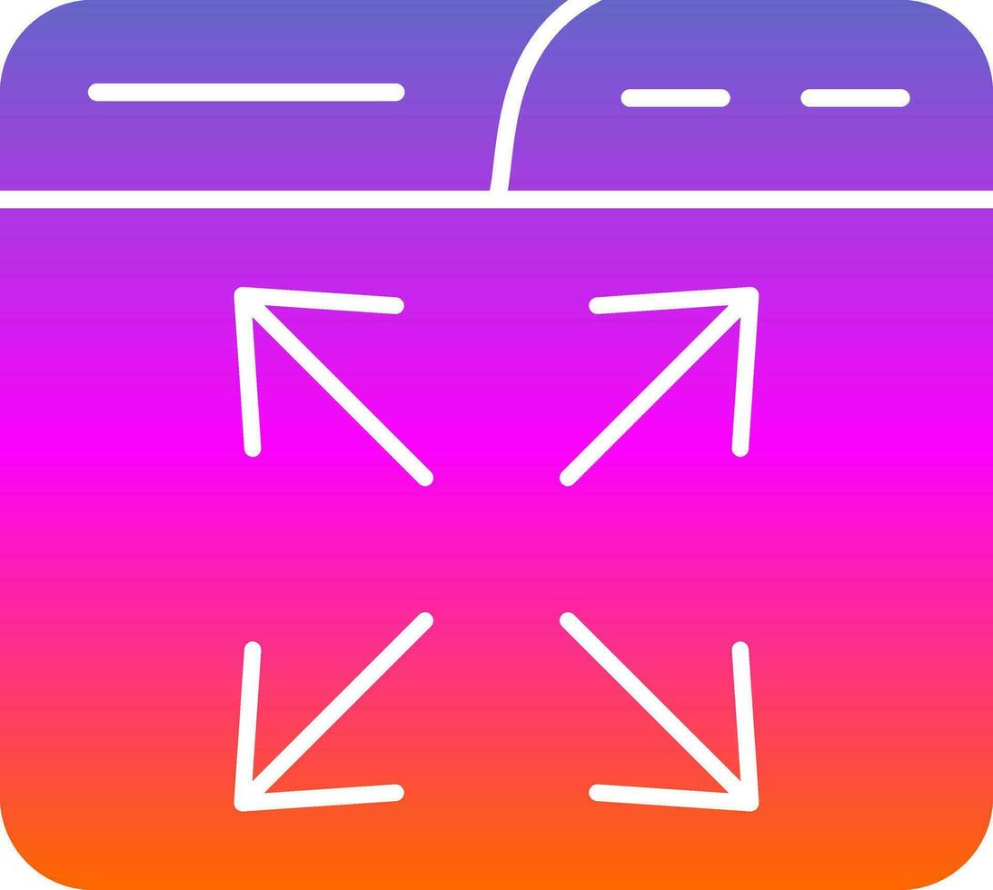 Expand Vector Icon Design