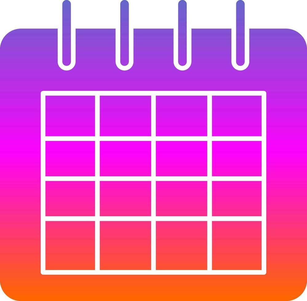 Calendar Vector Icon Design