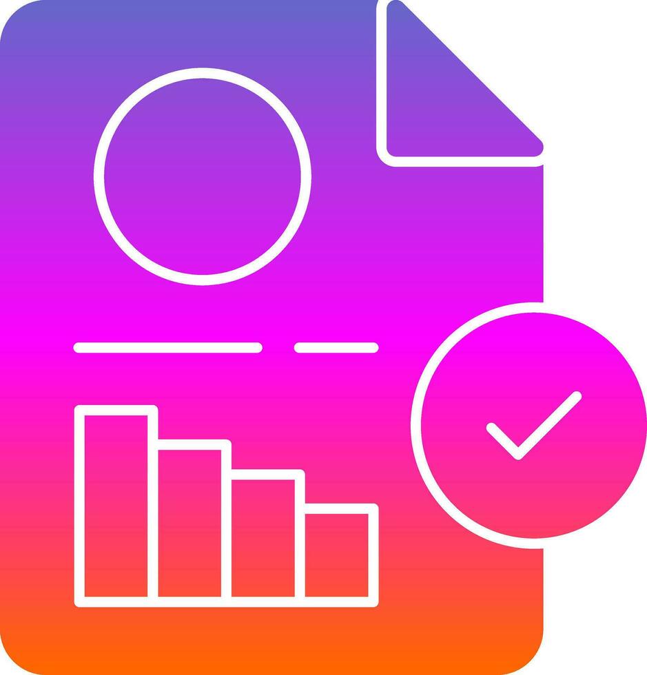 Result Vector Icon Design