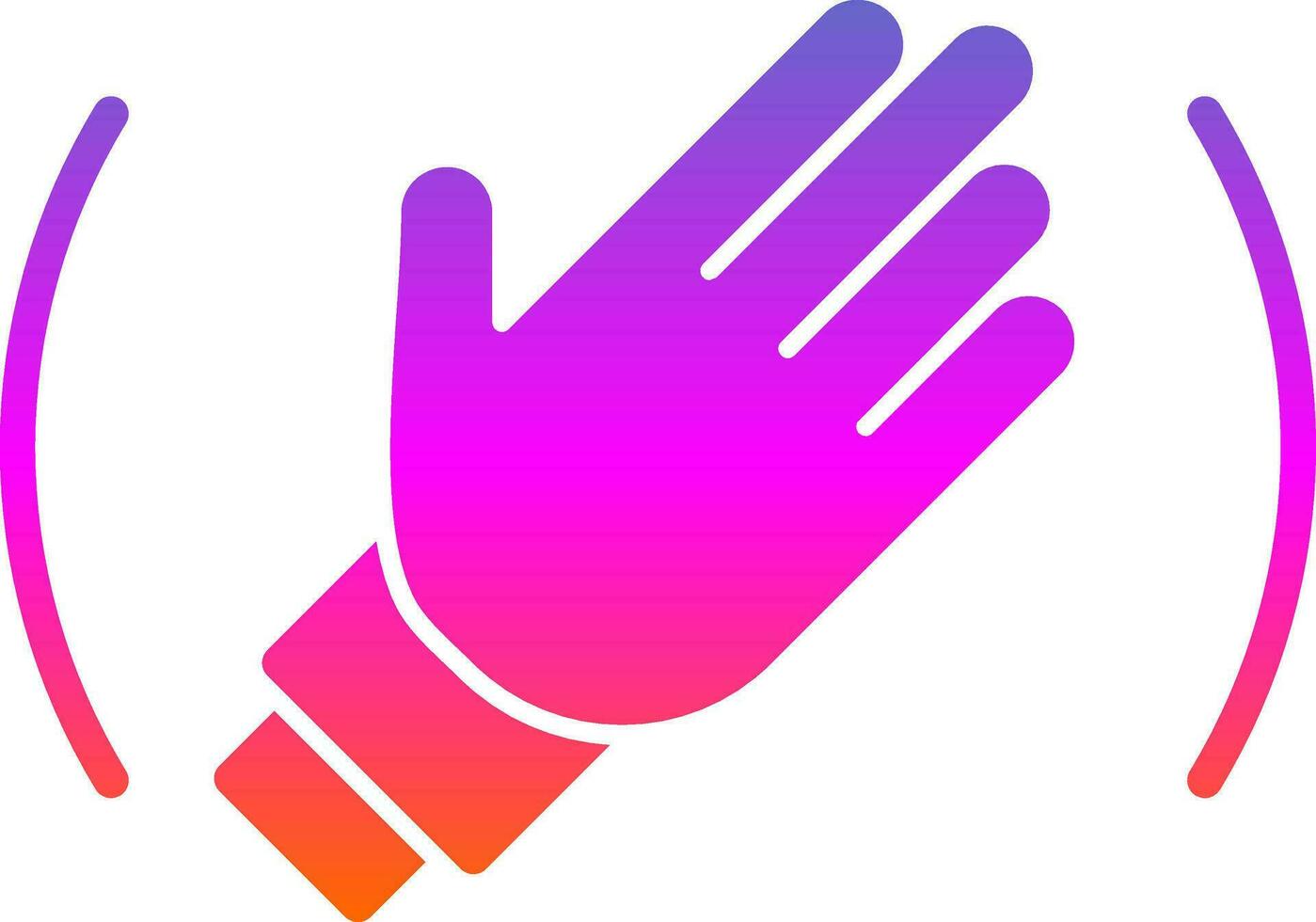 Goodbye Vector Icon Design