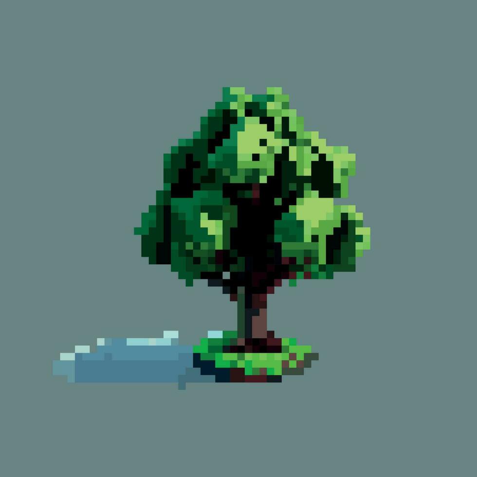 Pixel tree 4 vector