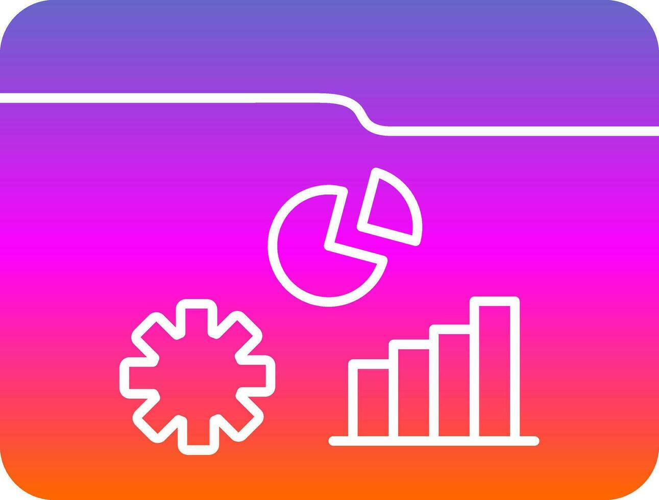 Statistics Vector Icon Design
