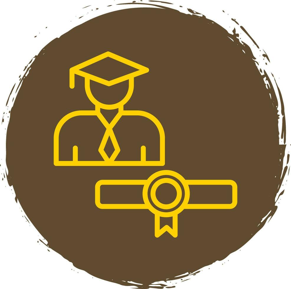 Graduate Vector Icon Design