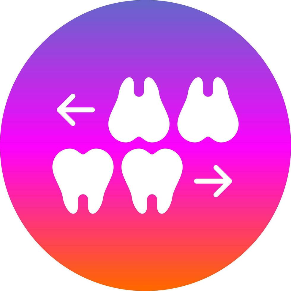 Teeths Vector Icon Design