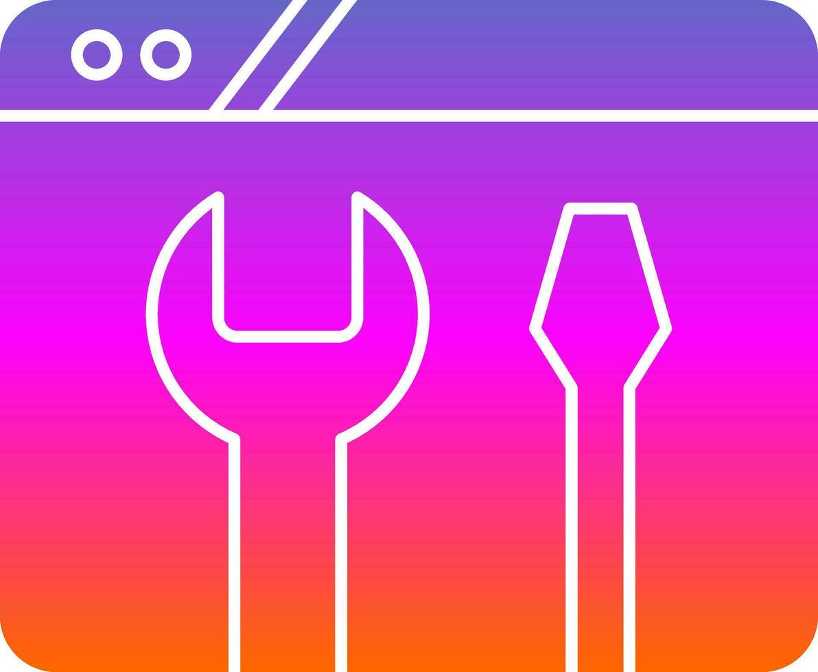 Maintenance Vector Icon Design