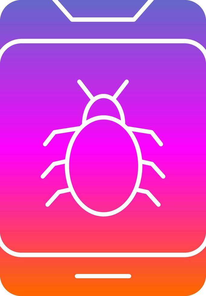 Bug Vector Icon Design