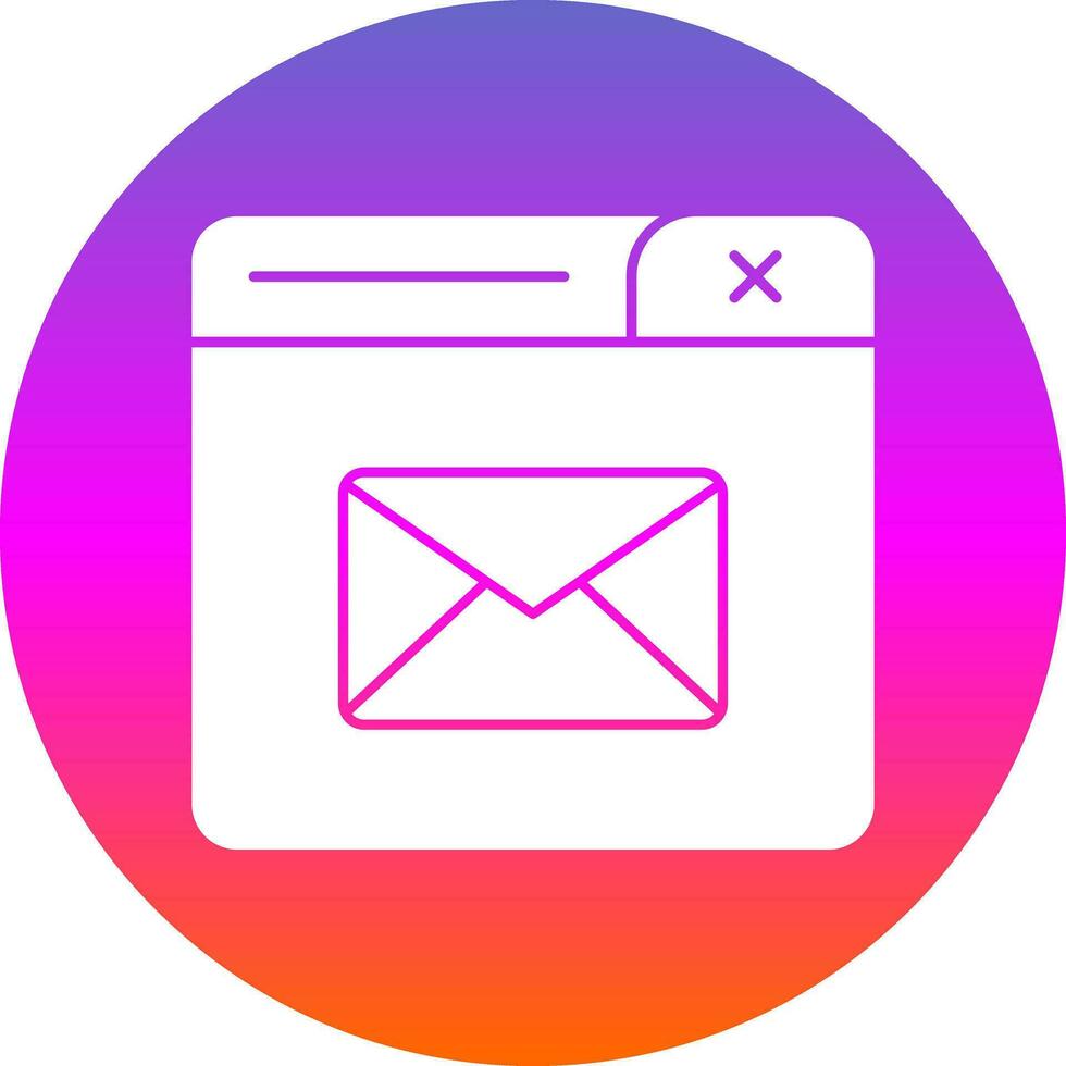 Contact Mail Vector Icon Design