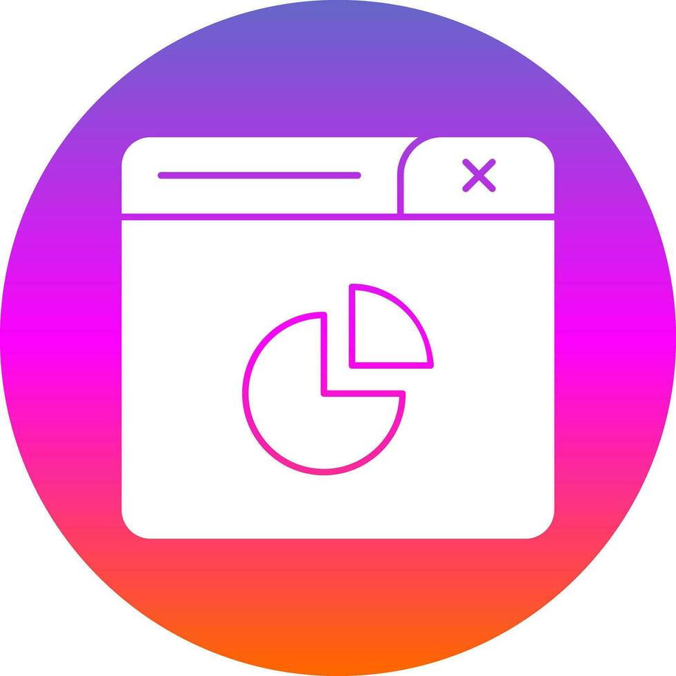 Chart Vector Icon Design