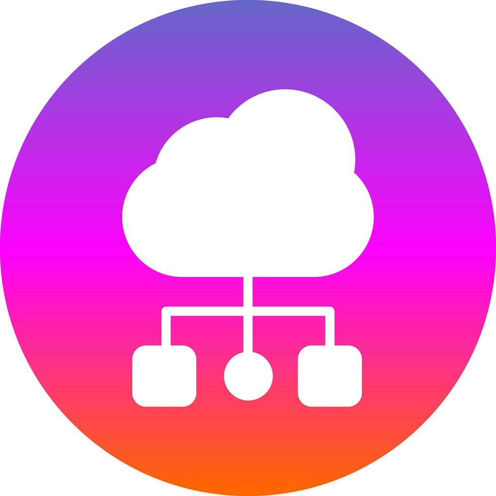 Cloud Computing Vector Icon Design
