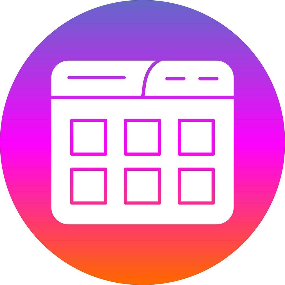 Thumbnails Vector Icon Design