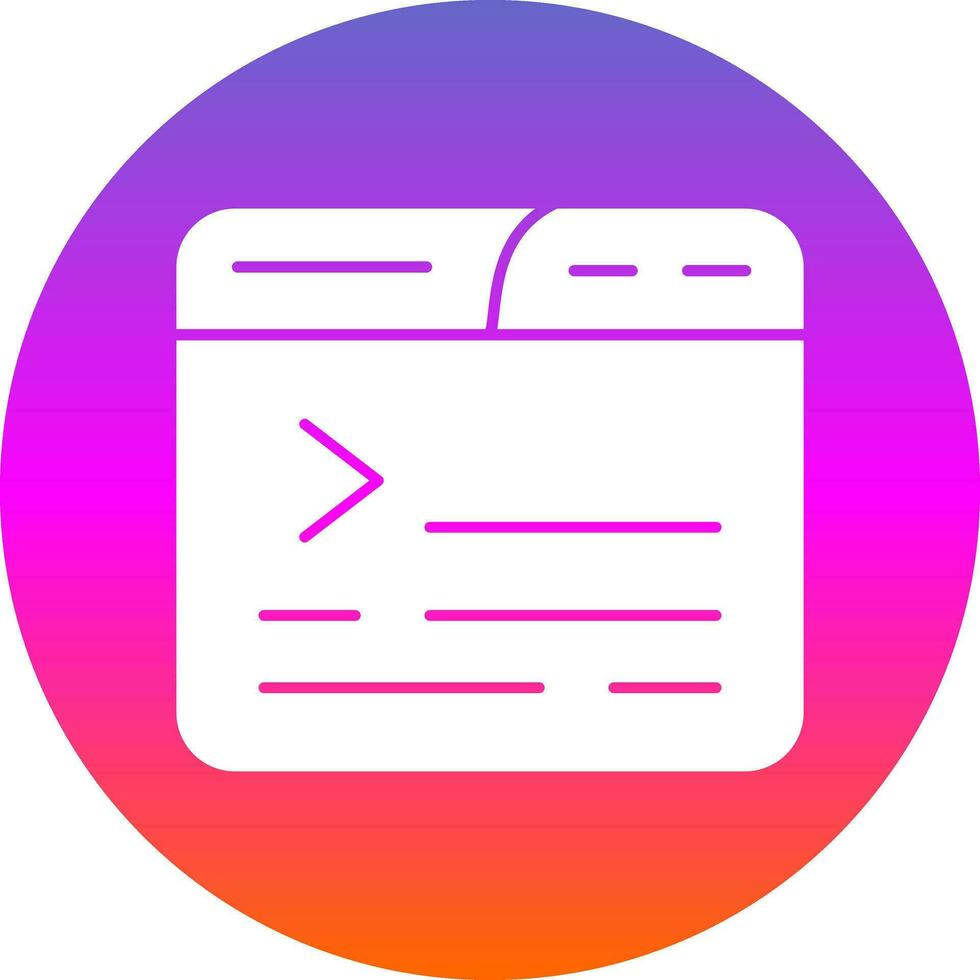 Terminal Vector Icon Design