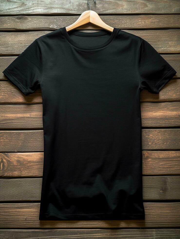 Luxury Black tshirt photo