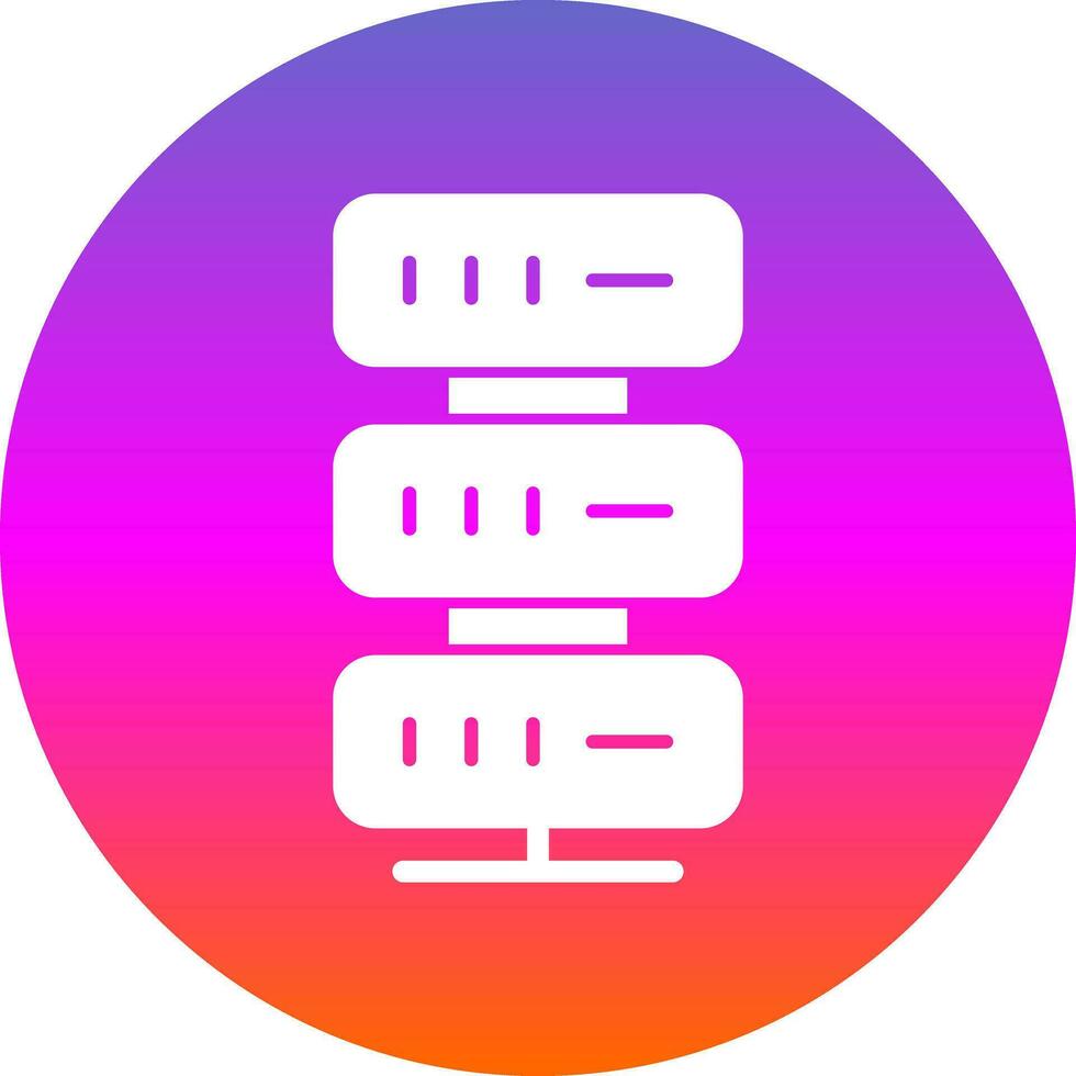 Server Vector Icon Design