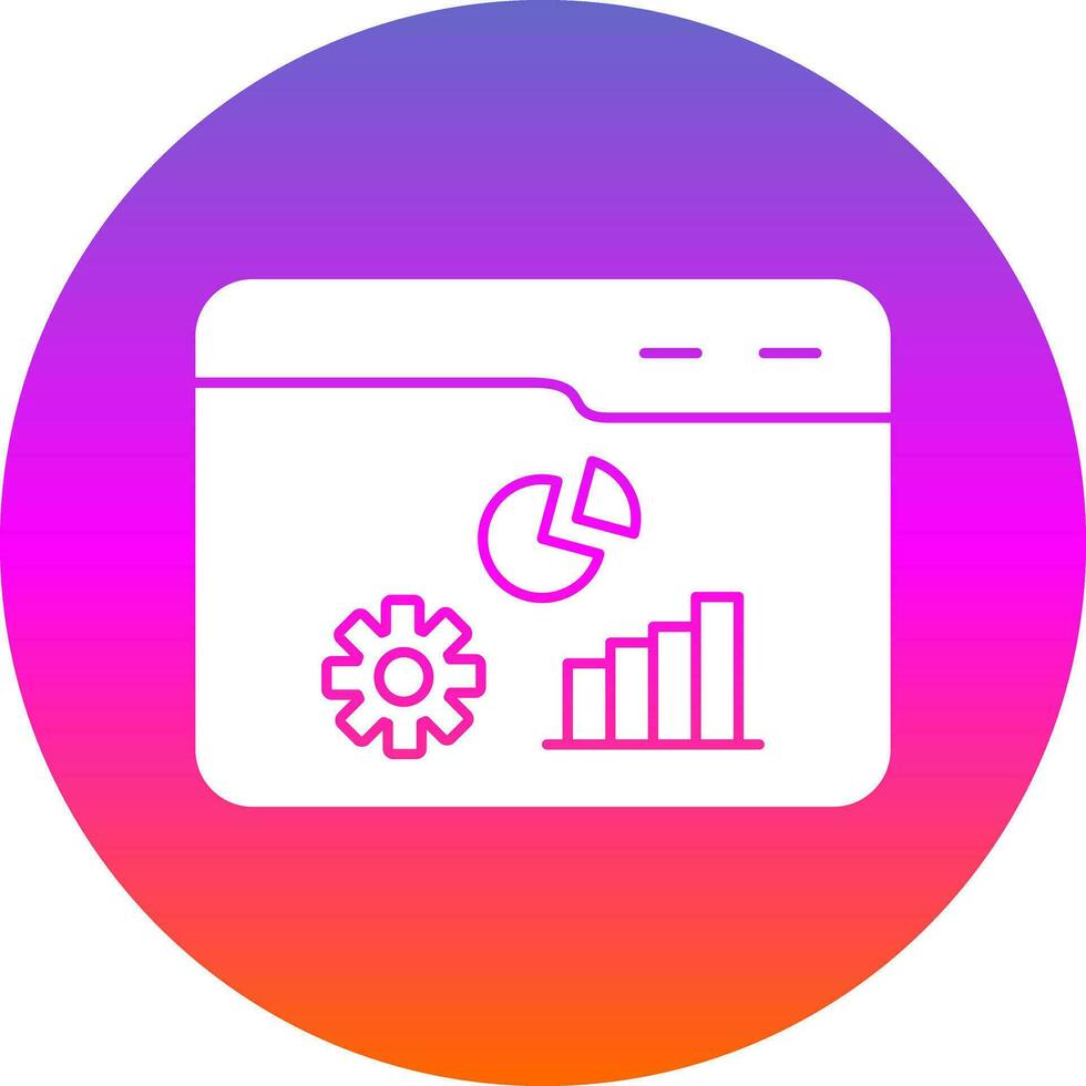 Statistics Vector Icon Design