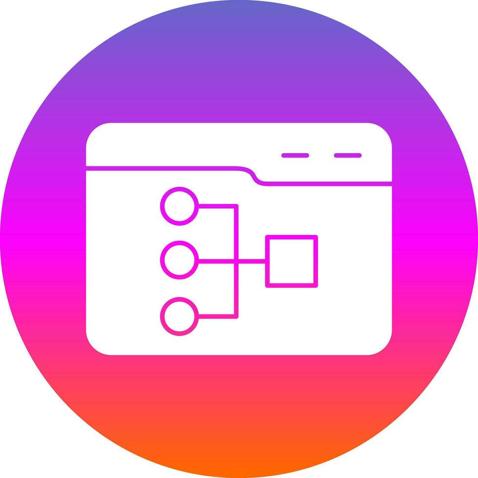 Site Map Vector Icon Design
