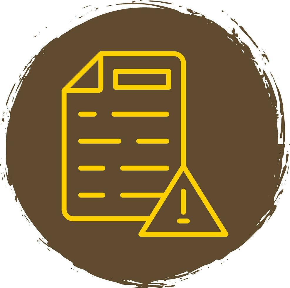 Warning Vector Icon Design