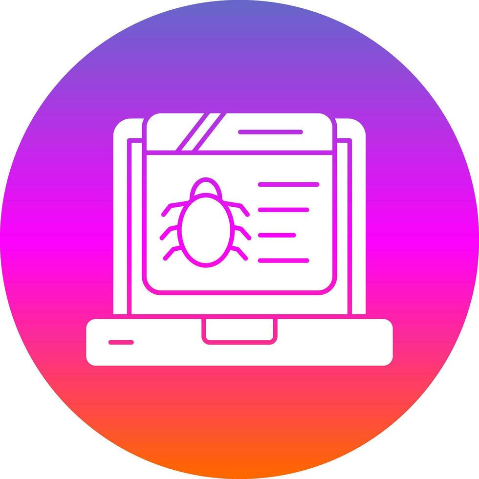 Bug Vector Icon Design