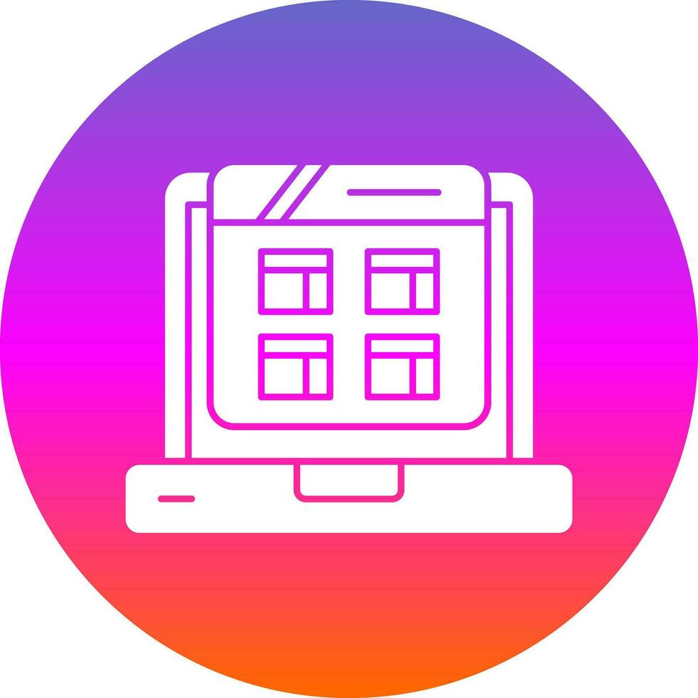 Website Vector Icon Design