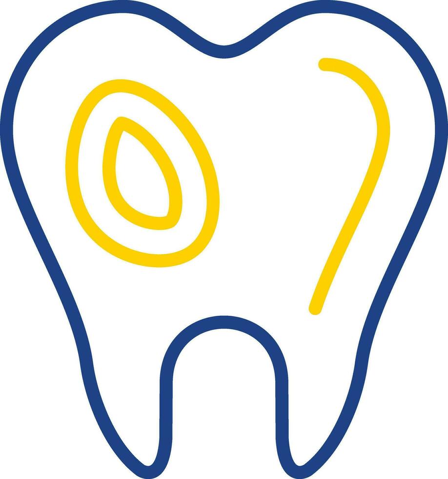 Caries Vector Icon Design