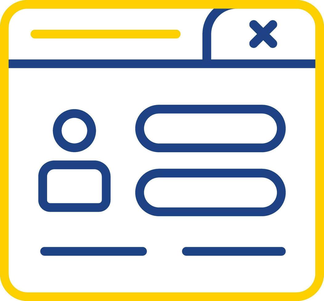 Signup Vector Icon Design
