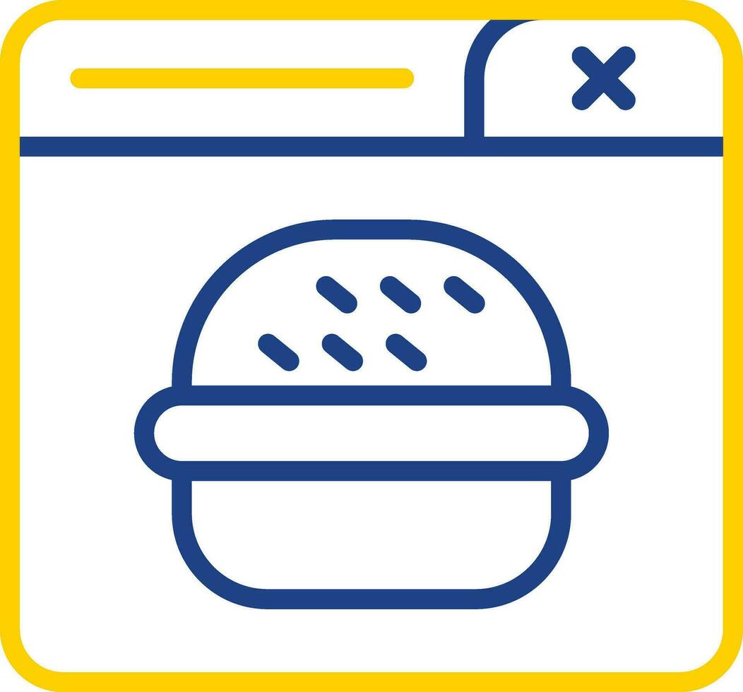 Fast Food Vector Icon Design