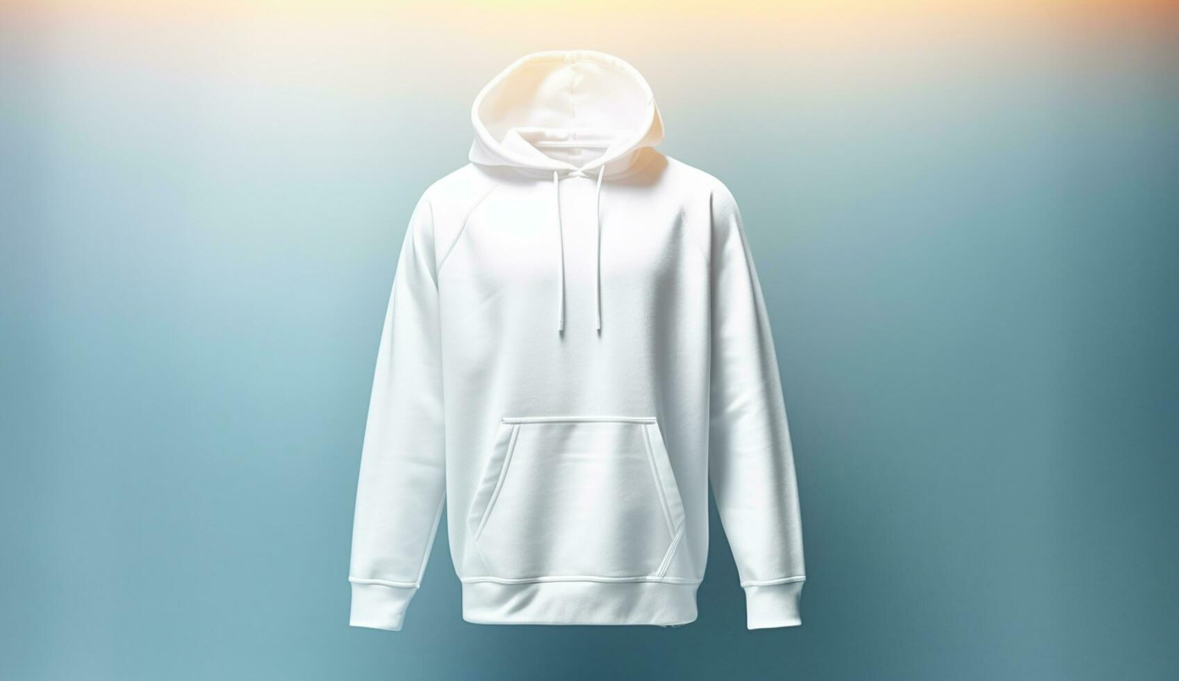 Blank hoodie for mockup design photo