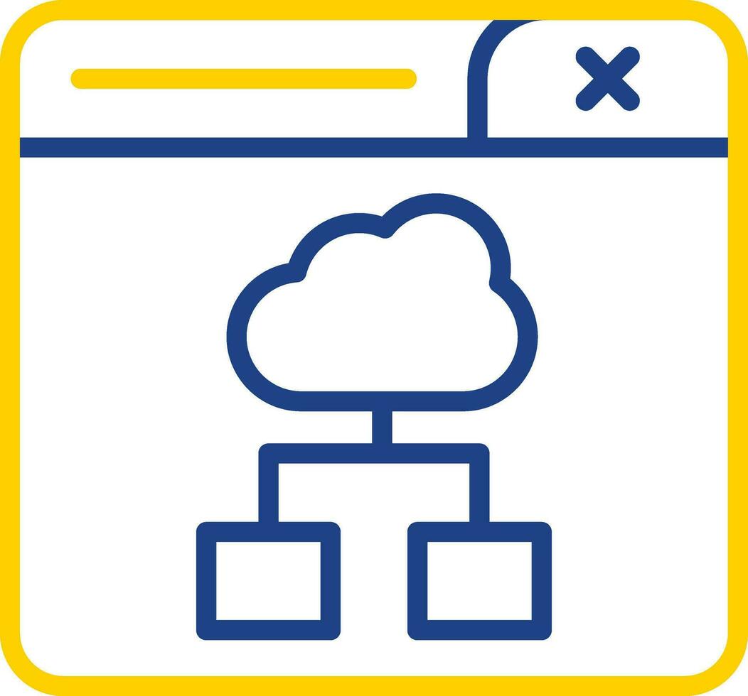 Cloud Computing Vector Icon Design
