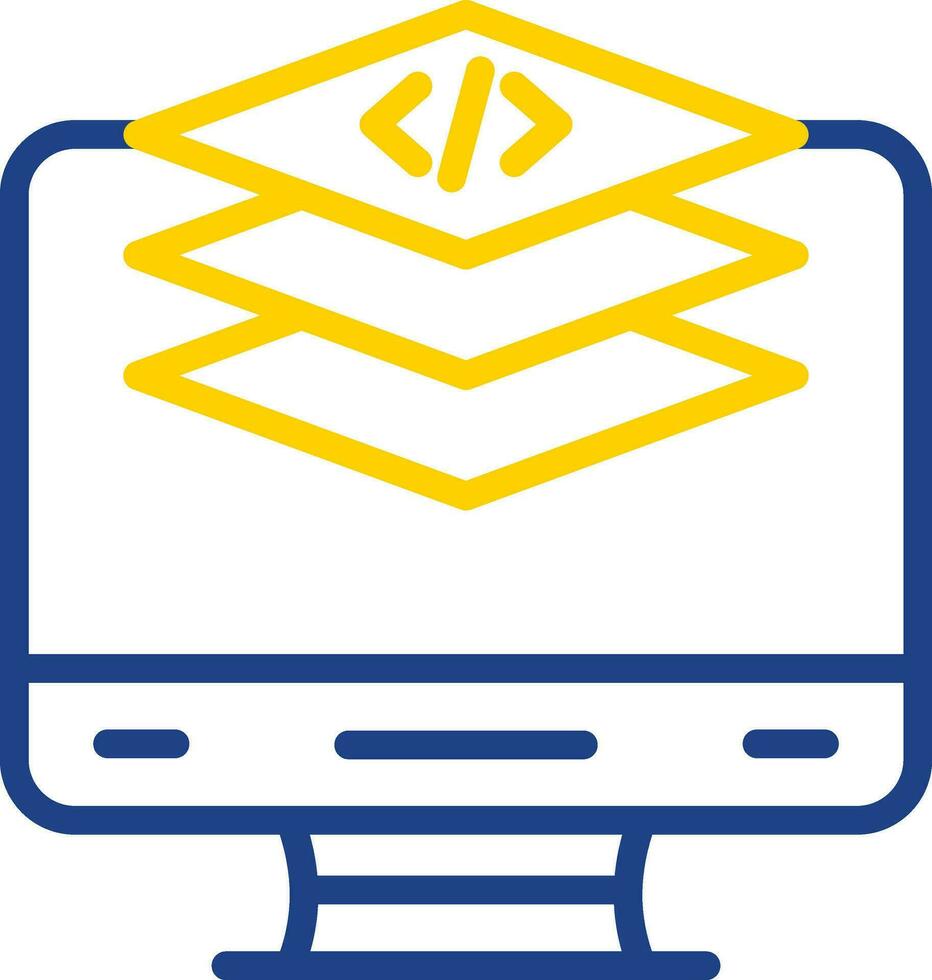 Computer Vector Icon Design