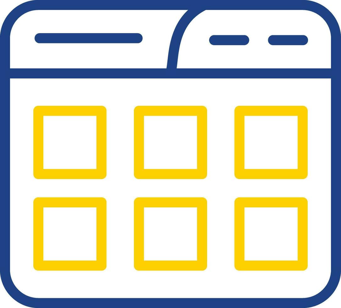 Thumbnails Vector Icon Design
