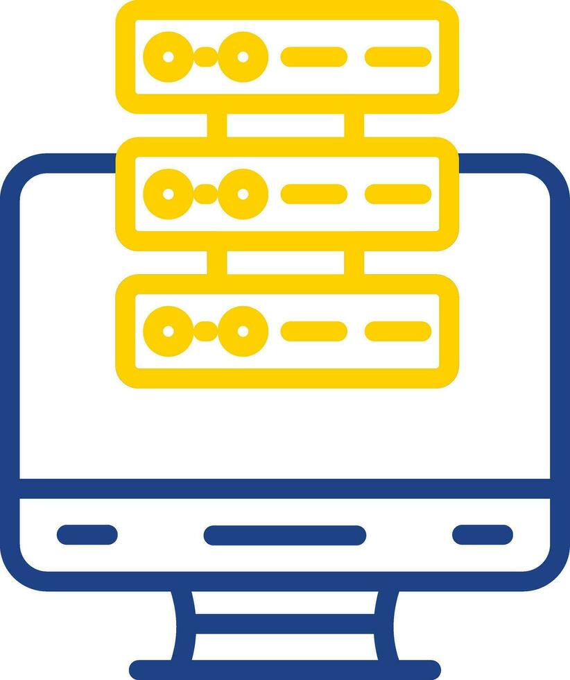 Monitor Vector Icon Design