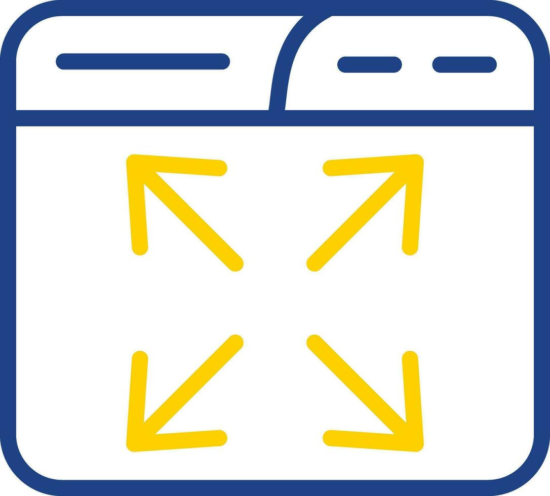 Expand Vector Icon Design